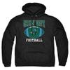 Tulane University Official Football Ball Unisex Adult Pull-Over Hoodie,Black, Large view 1