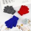 ONESING 3 Pairs Kids Winter Gloves - Stretchy Knit Gloves for Boys & Girls view 4