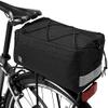 Bike Seat Bag, Insulated Trunk Cooler Bag for Warm or Cold Items, Bicycle Rear Rack Storage Luggage, Reflective Cycling MTB Bike Pannier Bag view 1