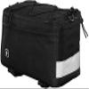 Bike Seat Bag, Insulated Trunk Cooler Bag for Warm or Cold Items, Bicycle Rear Rack Storage Luggage, Reflective Cycling MTB Bike Pannier Bag view 2
