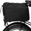 Bike Seat Bag, Insulated Trunk Cooler Bag for Warm or Cold Items, Bicycle Rear Rack Storage Luggage, Reflective Cycling MTB Bike Pannier Bag view 4