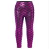 VernLan Girls Kids Thick Warm Athletic Leggings Dancing Running Tumbling Yoga Tights Pants Activewear Hot Pink 5-6 Years view 2