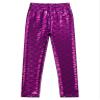 VernLan Girls Kids Thick Warm Athletic Leggings Dancing Running Tumbling Yoga Tights Pants Activewear Hot Pink 5-6 Years view 3
