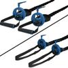 PCM Fitness Battle Gripz with 4 Grip Options for All Hand Size - Workout Accessories for Men and Women - Gym Equipment for Rope Game - Heavy Duty Grips for Home, Office, & Professional Gyms (Blue) view 2