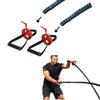 PCM Fitness Battle Gripz with 4 Grip Options for All Hand Size - Workout Accessories for Men and Women - Gym Equipment for Rope Game - Heavy Duty Grips for Home, Office, & Professional Gyms (Red) view 1