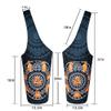 BagYG Yoga Mat Bag - Long Tote with Pockets Holds More Accessories Fit Most Size Mats Mandala Cat Pose Black Carrier, 37''x15.5'', BagYG-31005130 view 4