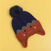 Baby Winter Hat Toddler Cartoon Beaniess Hats Girl Boy Pompom Beaniess for Kids Knit Warm Earflap (Red, One Size) view 3