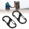 30Pcs Small Clips Snap Hooks, Spring Snap Hook Spring Hanging Buckle Paracord Snap Hook Camping Bottle Backpack Clasps Keychain Accessories view 4