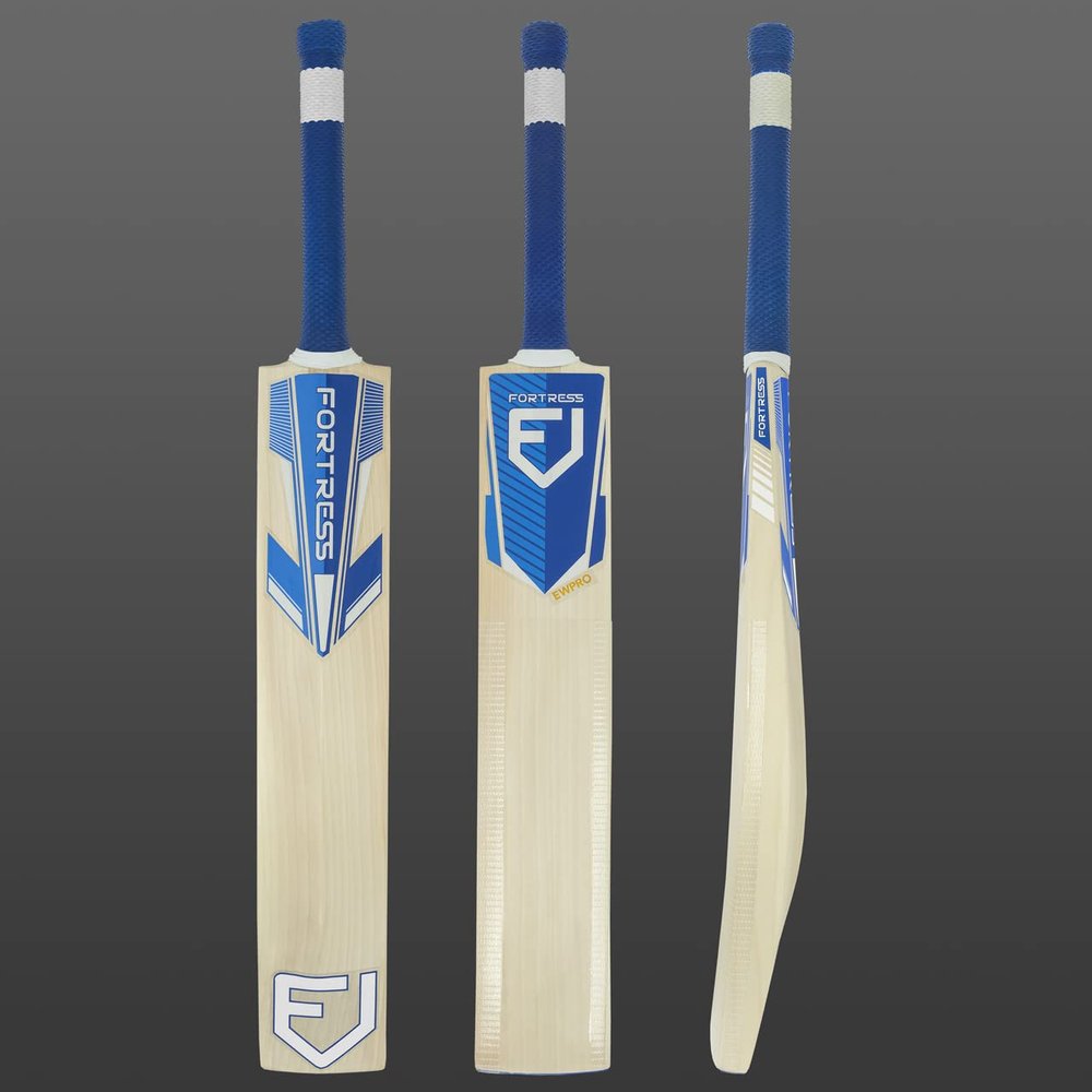 FORTRESS English Willow Cricket Bats - MCC Conformed - 4 Grades & Multiple Sizes (Grade 1, Short Handle (2lbs 7oz  2lbs 11 oz))
