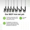 BombTech Golf 4.0 Iron Set - Black (Stiff) view 4