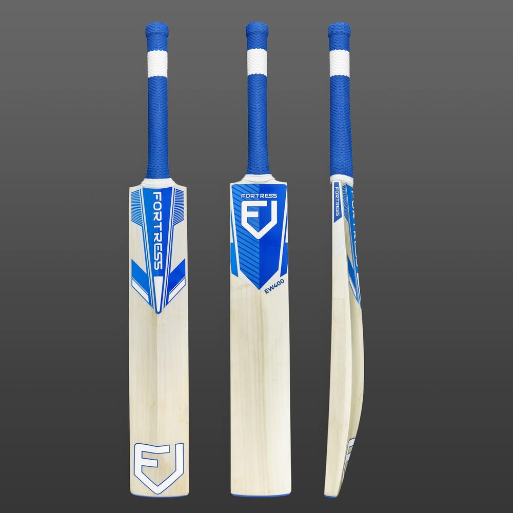 FORTRESS English Willow Cricket Bats - MCC Conformed - 4 Grades & Multiple Sizes (Grade 4, Size 6 (2lbs 1oz  2lbs 4oz))