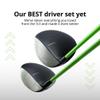 BombTech Golf - 4.0 Driver and 3 Wood Bundle (10.5 Regular) - Premium Golf Wood Set for Men - Easy to Hit Off Tee - Max Forgiveness and Accuracy view 4