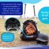 Swing Sports Backpack Baseball Bag - Softball Backpack with Fence Hook - Baseball Backpack Holds Helmet, 2 Bats, Drinks view 2