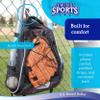 Swing Sports Backpack Baseball Bag - Softball Backpack with Fence Hook - Baseball Backpack Holds Helmet, 2 Bats, Drinks view 3