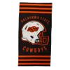Northwest NCAA Stripes Beach Towel, 30" x 60" Oklahoma State Cowboys view 2