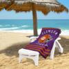 Northwest NCAA Stripes Beach Towel, 30" x 60" Clemson Tigers view 1