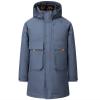 XUNRYAN Men Women Winter Warm Down Coats Mid Long Quilted Lightweight Jacket Puffer Ski Coat Outdoor Travel Workout Outerwear view 1
