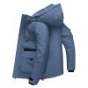 XUNRYAN Men Women Winter Warm Down Coats Mid Long Quilted Lightweight Jacket Puffer Ski Coat Outdoor Travel Workout Outerwear view 3