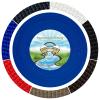 Country Brook Design - 1 1/2 Inch Pacific Blue Polypropylene (Polypro) Webbing, 25 Yards view 1