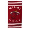 Northwest NBA Stripes Beach Towel, 30" x 60" Miami Heat view 2