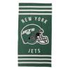 Northwest NFL Stripes Beach Towel, 30" x 60" New York Jets view 2