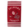 Northwest NCAA Stripes Beach Towel, 30" x 60" Oklahoma Sooners view 2