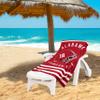 Northwest NCAA Stripes Beach Towel, 30" x 60" Alabama Crimson Tide view 1