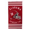 Northwest NCAA Stripes Beach Towel, 30" x 60" Alabama Crimson Tide view 2