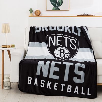 Northwest NBA Singular Silk Touch Throw Blanket, 45" x 60" Brooklyn Nets