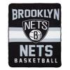 Northwest NBA Singular Silk Touch Throw Blanket, 45" x 60" Brooklyn Nets view 3