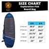 KONA SURF CO. Exploration Surfboard Bag in Fish Nose sz: 6ft 4in view 2