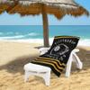 NORTHWEST NFL Stripes Beach Towel, 30" x 60" Pittsburgh Steelers view 1
