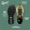 Danner Mountain 600 Hiking Boots for Women - Waterproof, Durable Suede Upper, Breathable Lining, Triple-Density Footbed & Vibram Traction Outsole, Antique Bronze/Murky Green - 10.5 M view 4