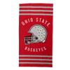 Northwest NCAA Stripes Beach Towel, 30" x 60" Ohio State Buckeyes view 2