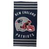 Northwest NFL Stripes Beach Towel, 30" x 60" New England Patriots view 2
