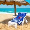 Northwest NBA Stripes Beach Towel, 30" x 60" Philadelphia 76Ers view 1