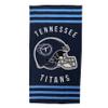 Northwest NFL Stripes Beach Towel, 30" x 60" Tennessee Titans view 2