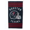 Northwest NFL Stripes Beach Towel, 30" x 60" Houston Texans view 2