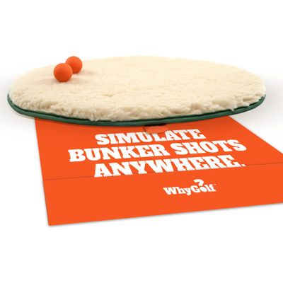 WHYGOLF Bunker Mate - Golf Simulator Bunker Addition, Develop Better Technique and Consistency Out of Bunkers, Improve Golf Bunker Technique from Home with Our Golf Training Aid