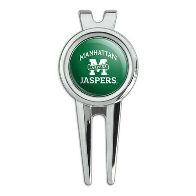 GRAPHICS & MORE Manhattan College Jaspers Logo Golf Divot Repair Tool and Ball Marker
