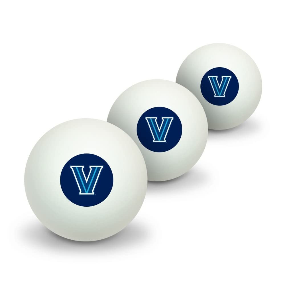 GRAPHICS & MORE Villanova University Primary Logo Novelty Table Tennis Ping Pong Ball 3 Pack