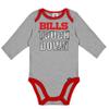 NFL Baby 2-Pack Long Sleeve Bodysuit, Buffalo Bills, 0-3 Months Team Color view 3