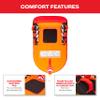 AIRHEAD Lil' Mable, Towable Tube, 1 Rider, Orange view 4