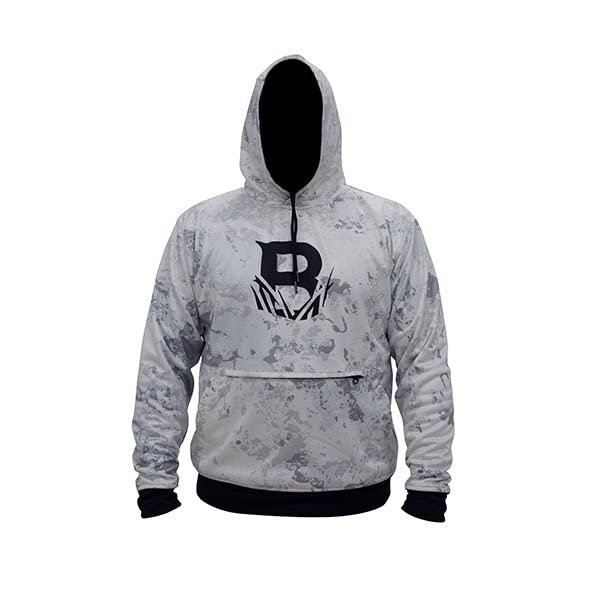 Barronett Blinds Reversible Hoodie, Crater Cold, Size Medium