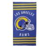 Northwest NFL Stripes Beach Towel, 30" x 60" Los Angeles Rams view 2