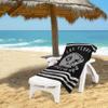 Northwest NFL Stripes Beach Towel, 30" x 60" Las Vegas Raiders view 1