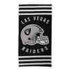 Northwest NFL Stripes Beach Towel, 30" x 60" Las Vegas Raiders view 2