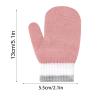 ONESING 5 Pair Toddler Mittens and Gloves - Warm Winter Gloves for Girls Boys, Black Newborn Mittens view 2