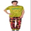 Dr. Seuss GRINCH Men's Pajama Pants Shirt and Socks 3 Piece Pajama Set (Large) Multicolored view 1