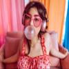 FEISEDY Heart Shaped Sunglasses Party Glasses Disco Transparent Candy Color Trendy Love Glasses B4124 view 3